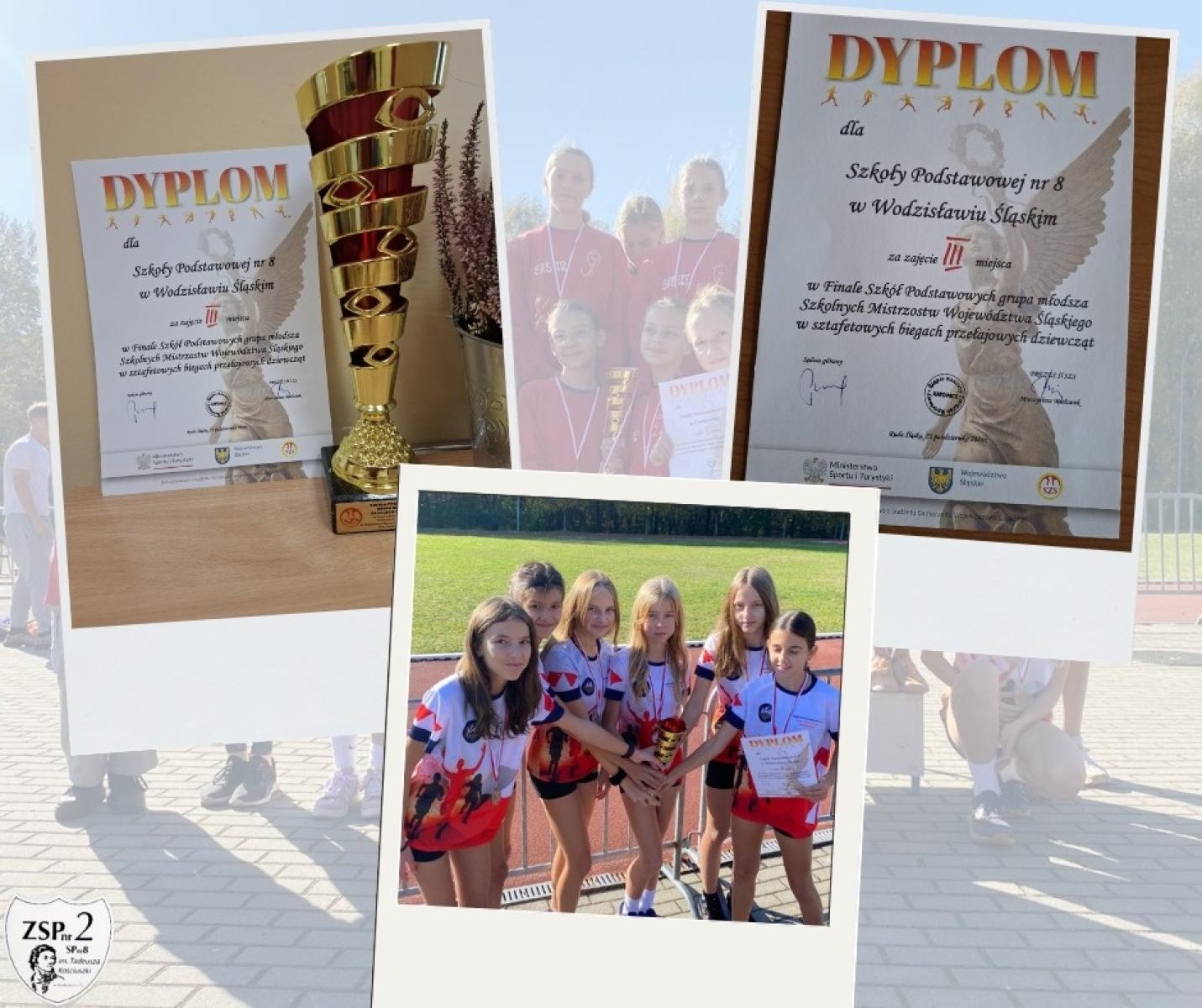 Zdjęcie w galerii na portalu naszwodzislaw.com: Uczennice wodzisławskiej SP8 z sukcesem w wojewódzkim finale biegów przełajowych wiadomości z regionu