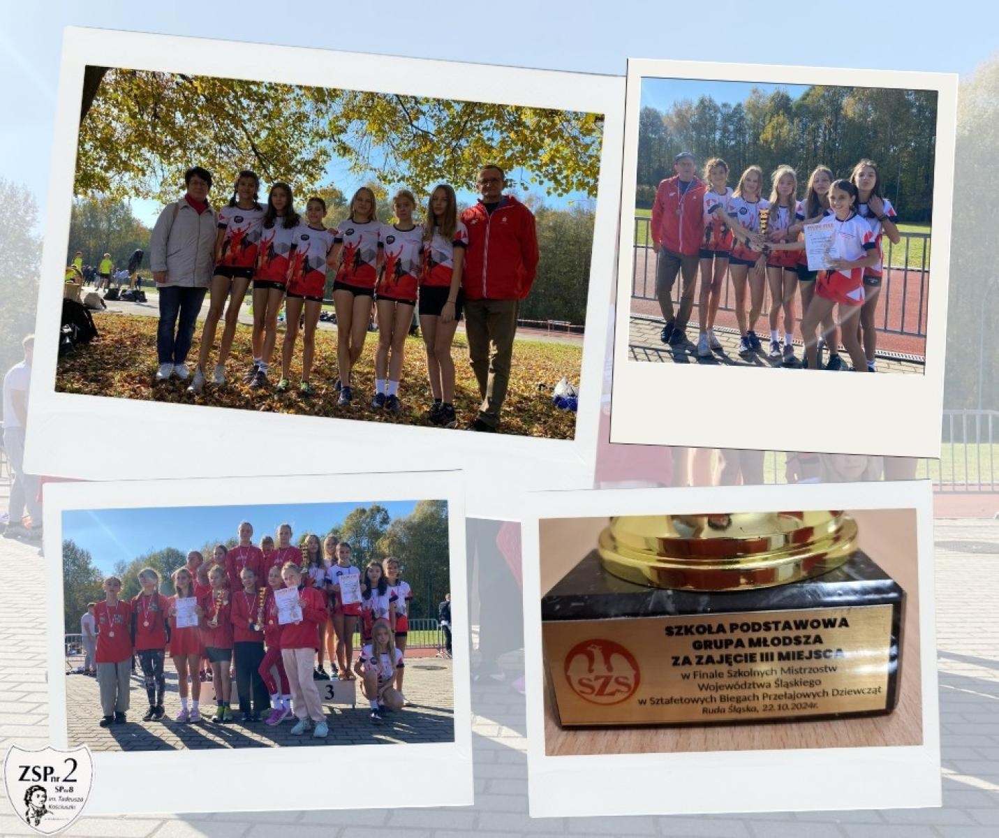 Zdjęcie w galerii na portalu naszwodzislaw.com: Uczennice wodzisławskiej SP8 z sukcesem w wojewódzkim finale biegów przełajowych wiadomości z regionu
