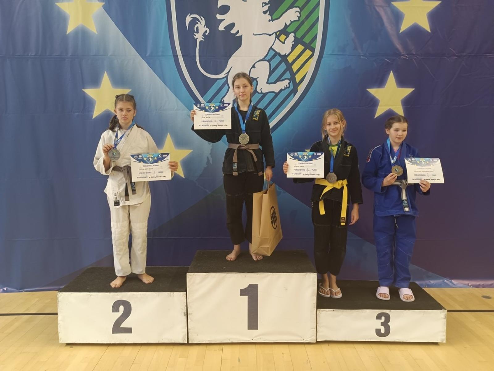 Zdjęcie w galerii na portalu naszwodzislaw.com: Worek medali zawodników KS Stein Academy z Rydułtów na mistrzostwach Europy wiadomości z regionu