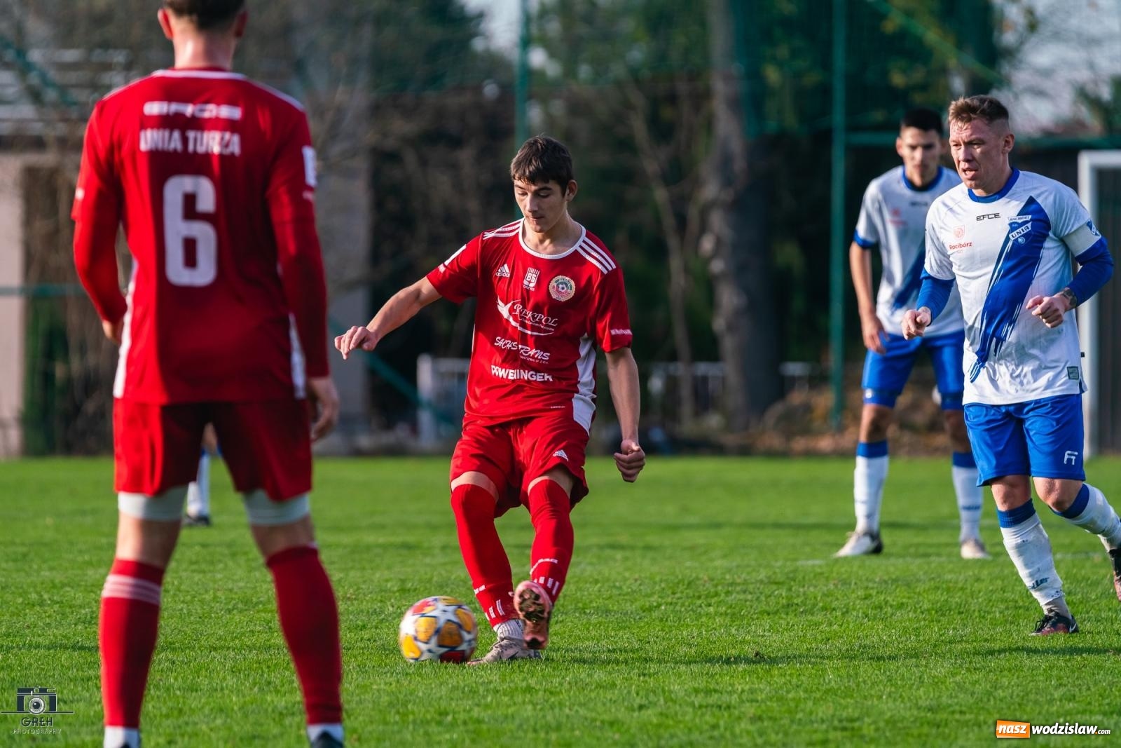 Zdjęcie w galerii na portalu naszwodzislaw.com: Starcie imienniczek w klasie okręgowej. Górą Turza Śląska [FOTO] wiadomości z regionu