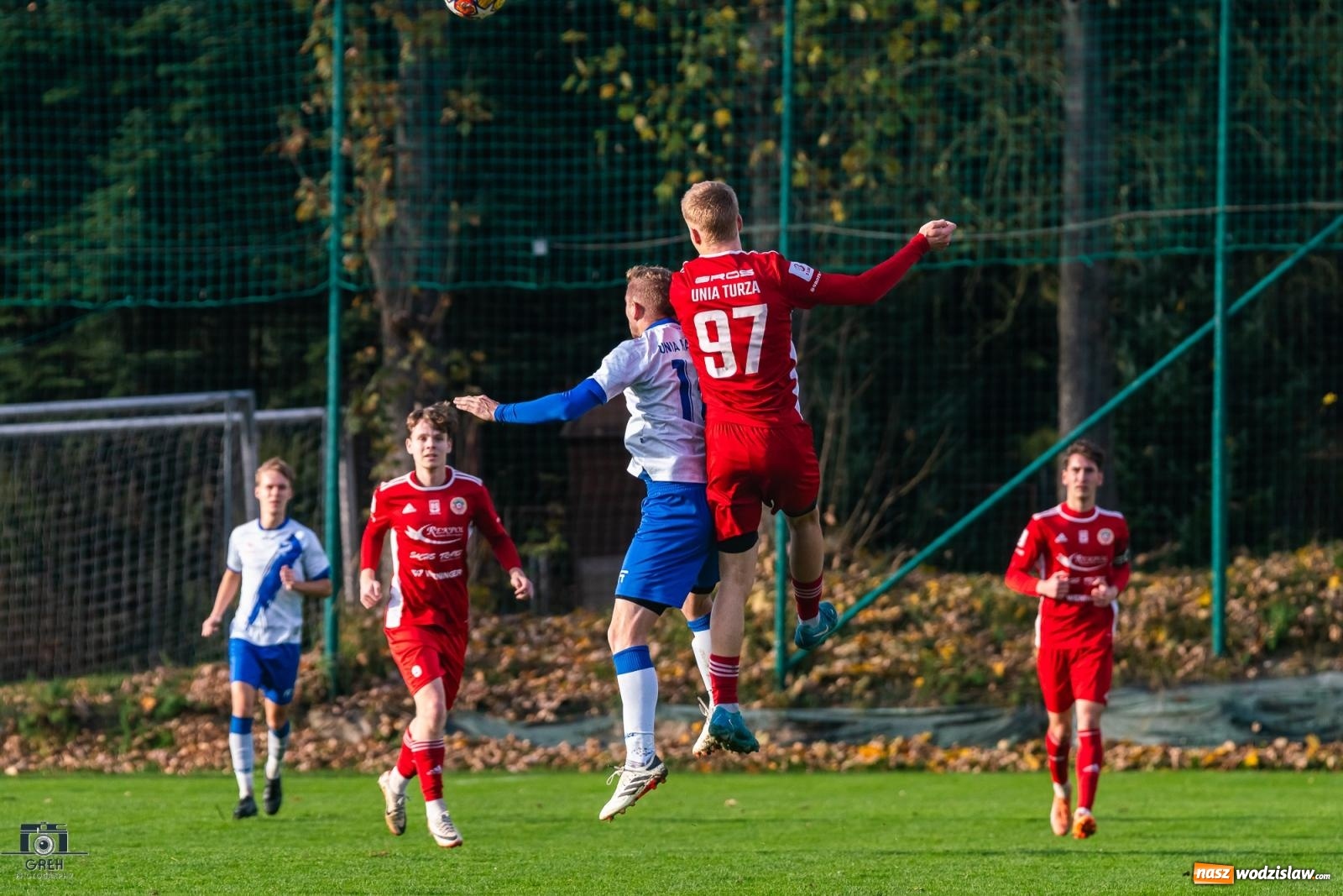 Zdjęcie w galerii na portalu naszwodzislaw.com: Starcie imienniczek w klasie okręgowej. Górą Turza Śląska [FOTO] wiadomości z regionu