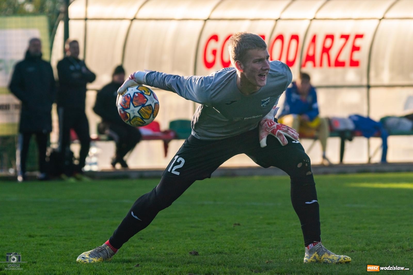 Zdjęcie w galerii na portalu naszwodzislaw.com: Starcie imienniczek w klasie okręgowej. Górą Turza Śląska [FOTO] wiadomości z regionu