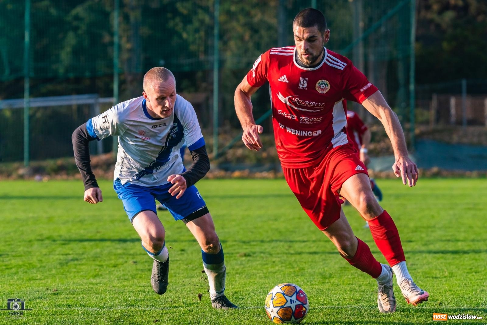 Zdjęcie w galerii na portalu naszwodzislaw.com: Starcie imienniczek w klasie okręgowej. Górą Turza Śląska [FOTO] wiadomości z regionu