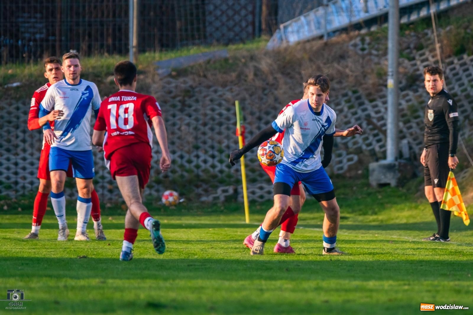 Zdjęcie w galerii na portalu naszwodzislaw.com: Starcie imienniczek w klasie okręgowej. Górą Turza Śląska [FOTO] wiadomości z regionu