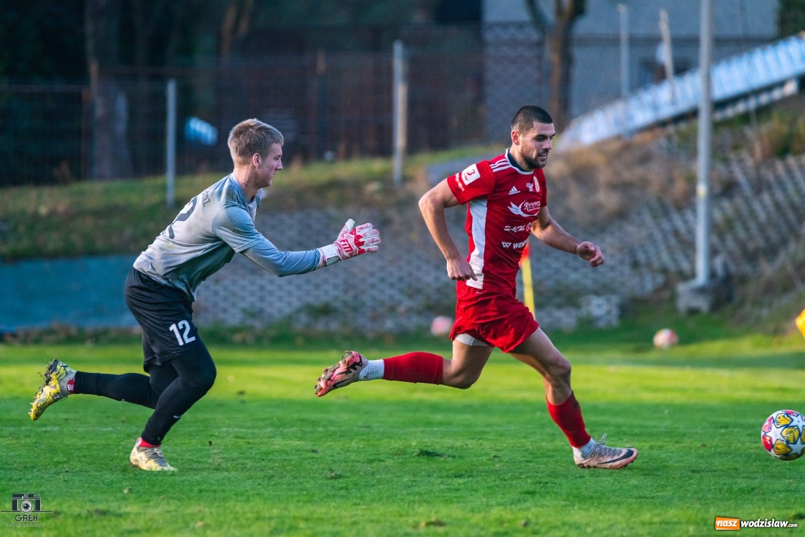 Zdjęcie w galerii na portalu naszwodzislaw.com: Starcie imienniczek w klasie okręgowej. Górą Turza Śląska [FOTO] wiadomości z regionu