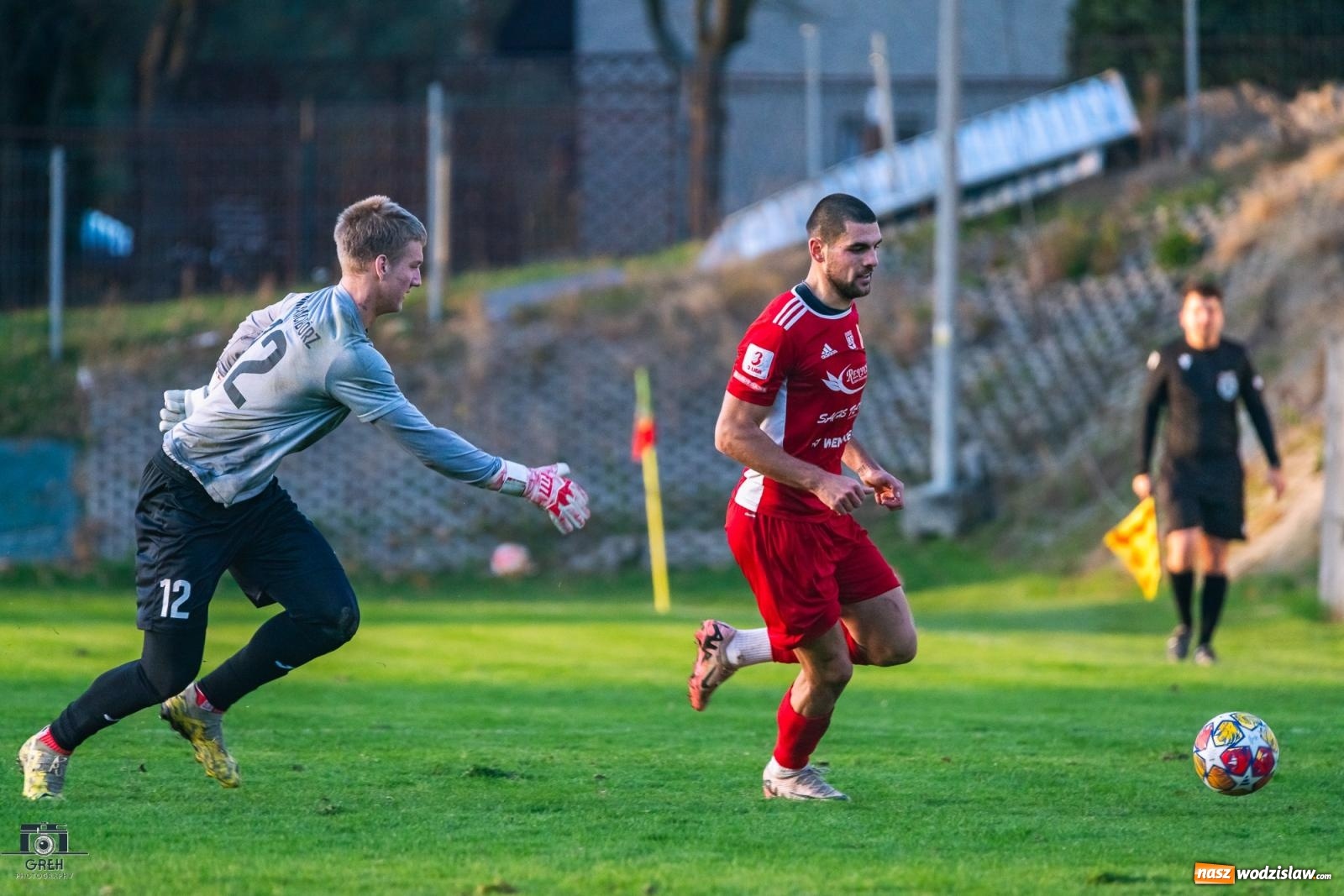 Zdjęcie w galerii na portalu naszwodzislaw.com: Starcie imienniczek w klasie okręgowej. Górą Turza Śląska [FOTO] wiadomości z regionu
