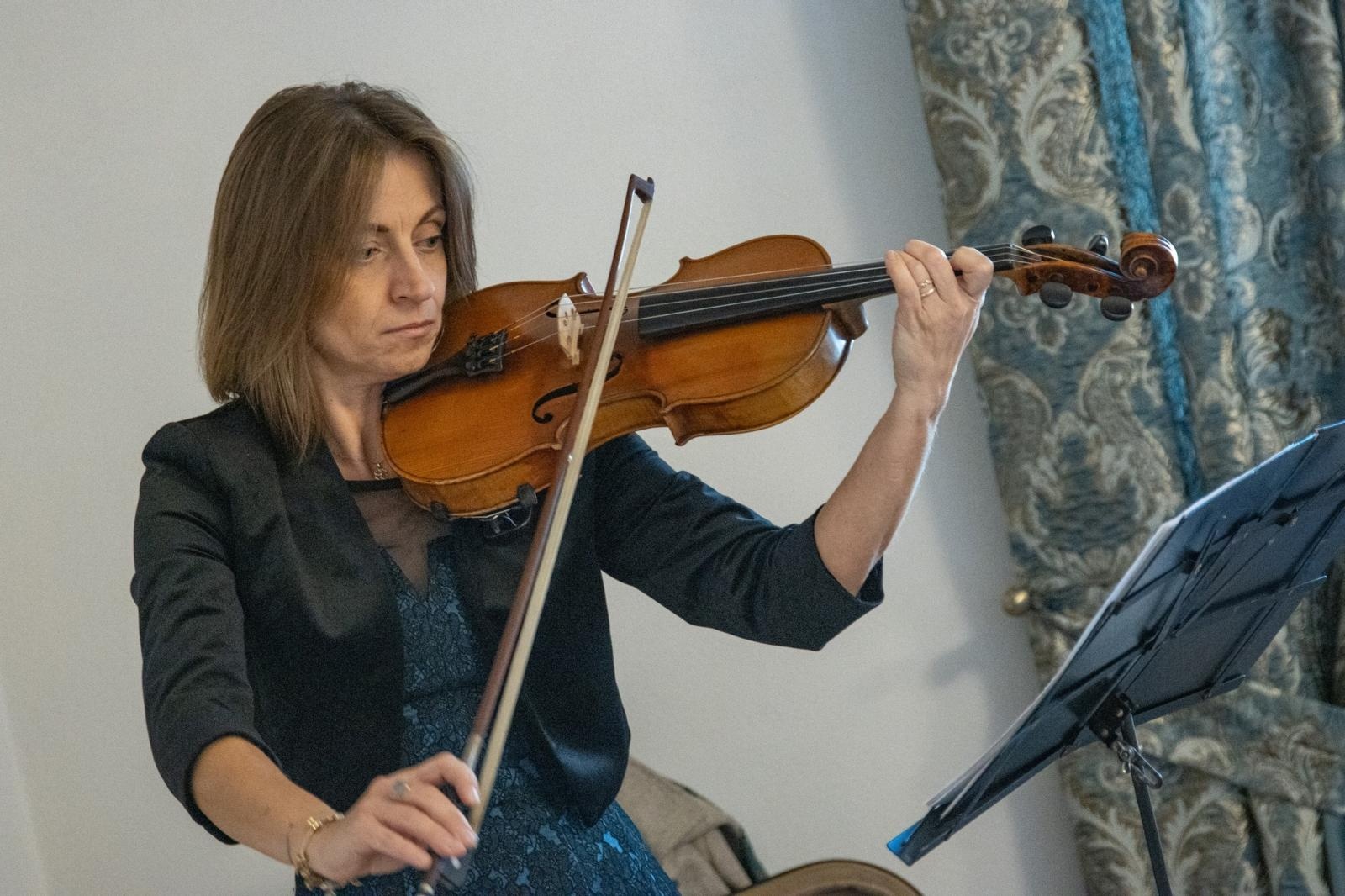 Zdjęcie w galerii na portalu naszwodzislaw.com: Jubilaci świętowali złote gody w Pałacu Dietrichsteinów [FOTO] wiadomości z regionu