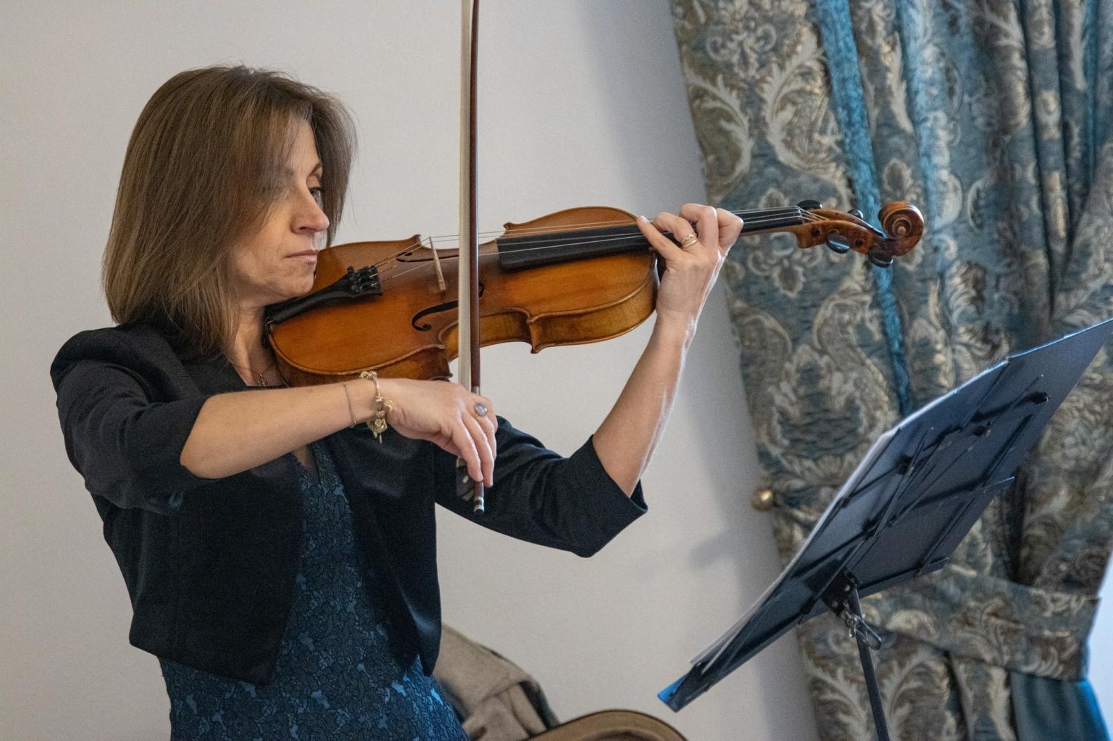Zdjęcie w galerii na portalu naszwodzislaw.com: Jubilaci świętowali złote gody w Pałacu Dietrichsteinów [FOTO] wiadomości z regionu