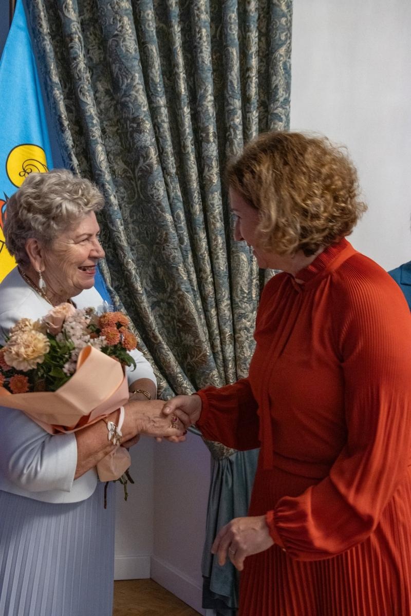 Zdjęcie w galerii na portalu naszwodzislaw.com: Jubilaci świętowali złote gody w Pałacu Dietrichsteinów [FOTO] wiadomości z regionu