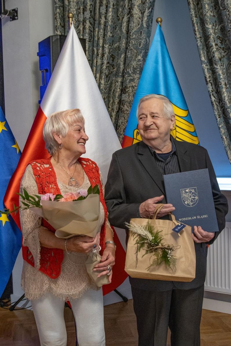 Zdjęcie w galerii na portalu naszwodzislaw.com: Diamentowe i szmaragdowe gody w Wodzisławiu Śląskim [FOTO] wiadomości z regionu