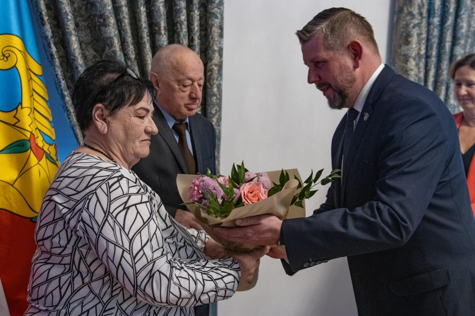 Zdjęcie w galerii na portalu naszwodzislaw.com: Diamentowe i szmaragdowe gody w Wodzisławiu Śląskim [FOTO] wiadomości z regionu