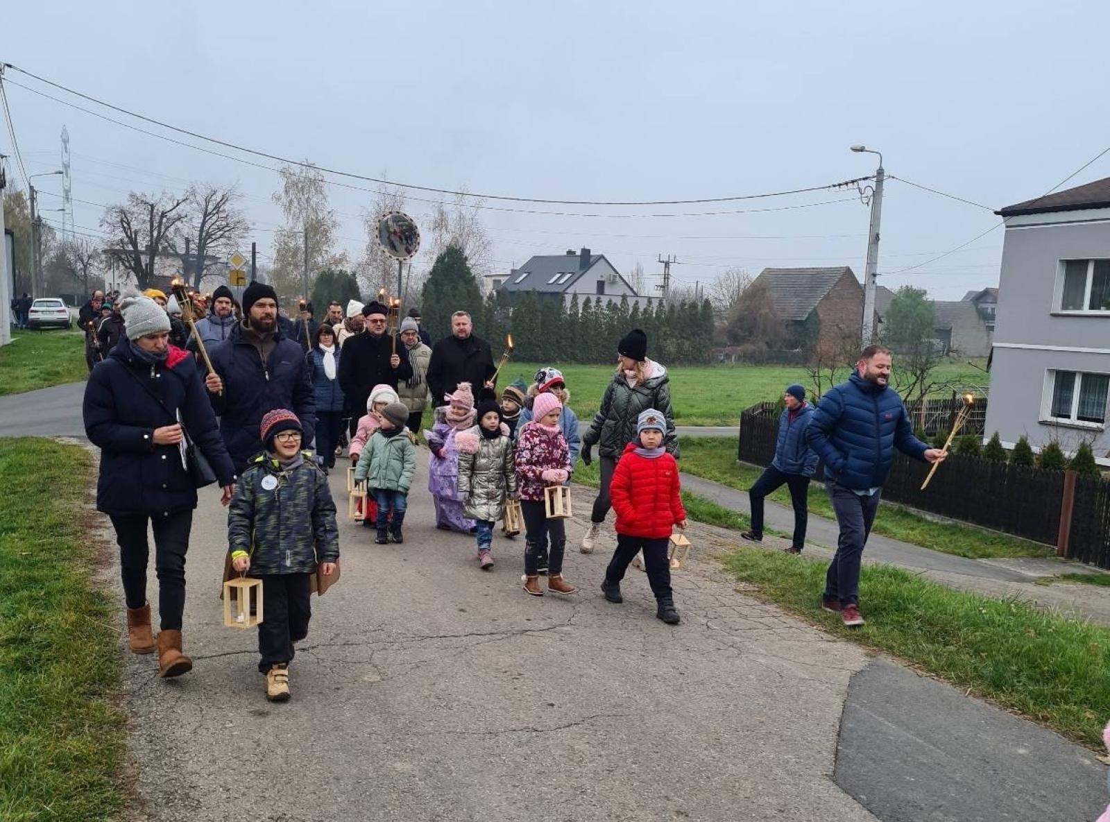 Zdjęcie w galerii na portalu naszwodzislaw.com: Święty Marcin na Stawach w Bełsznicy [FOTO] wiadomości z regionu