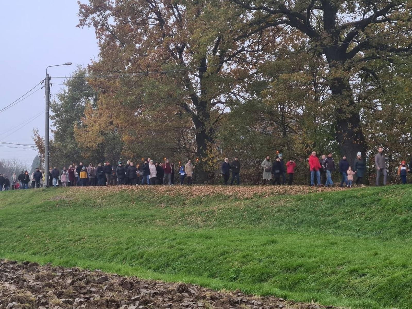 Zdjęcie w galerii na portalu naszwodzislaw.com: Święty Marcin na Stawach w Bełsznicy [FOTO] wiadomości z regionu