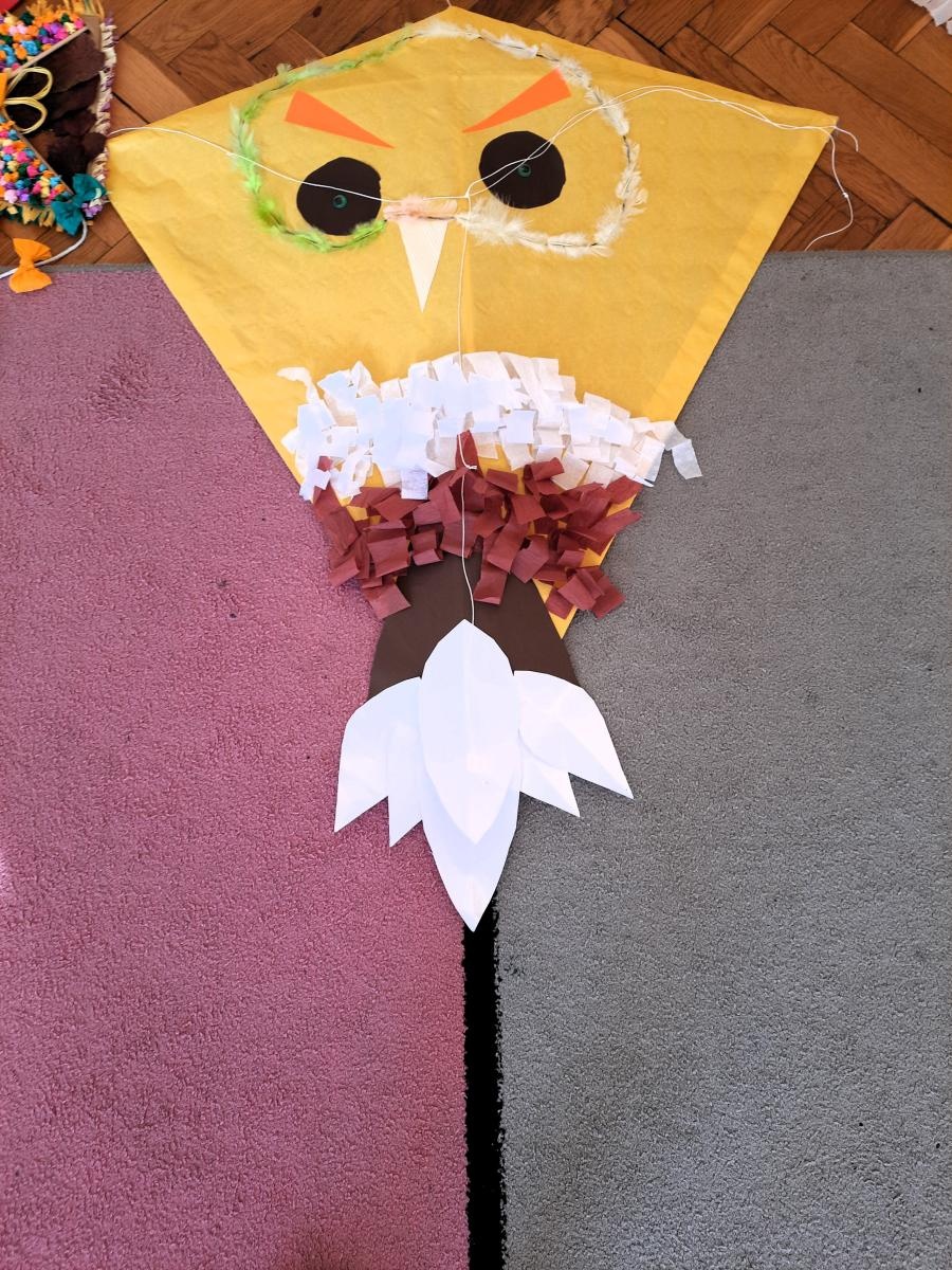 Zdjęcie w galerii na portalu naszwodzislaw.com: Rodzinne latawce w przedszkolu w Pszowie wiadomości z regionu