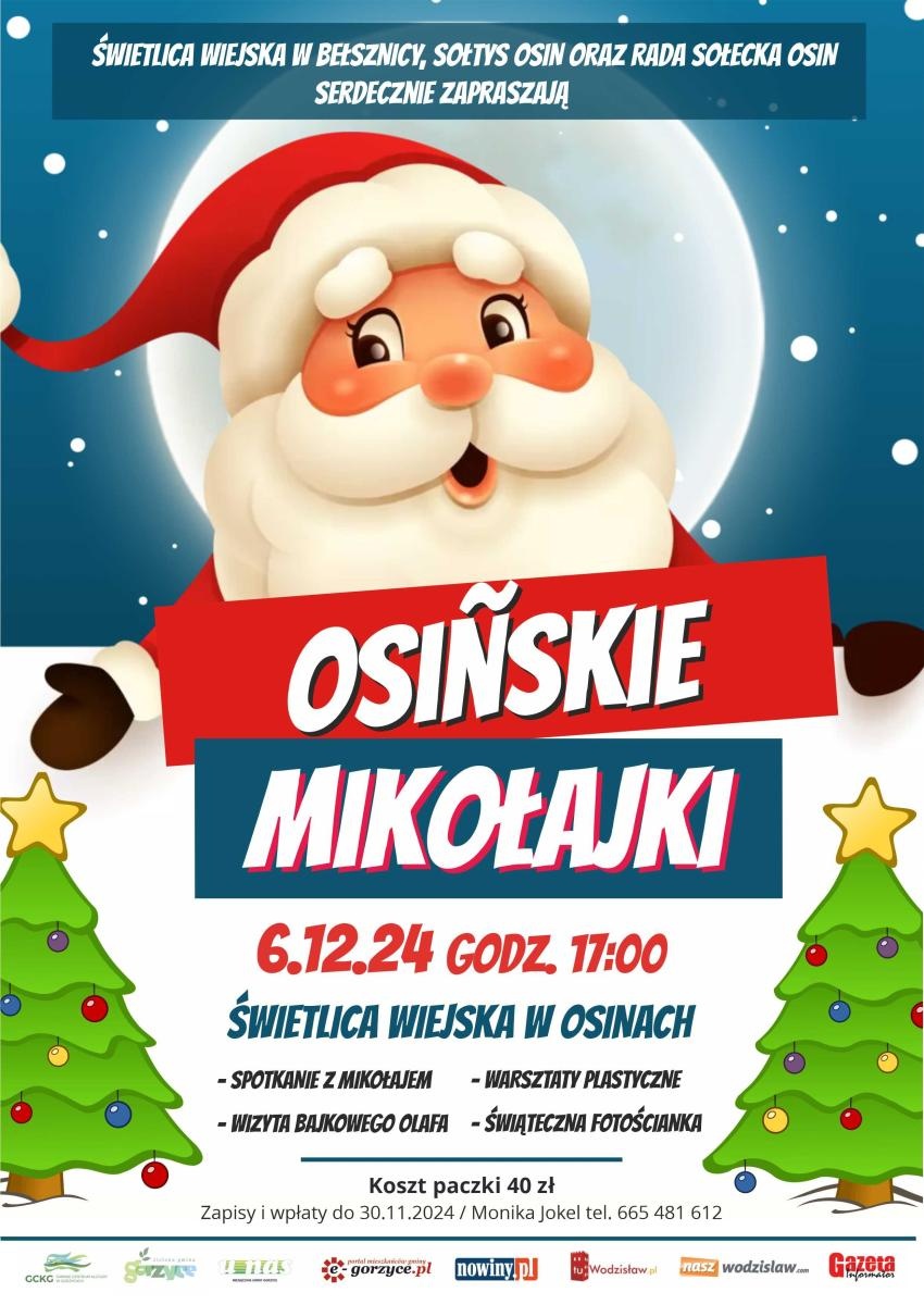 Zdjęcie w galerii na portalu naszwodzislaw.com: Mikołajki 2024 w gminie Gorzyce wiadomości z regionu