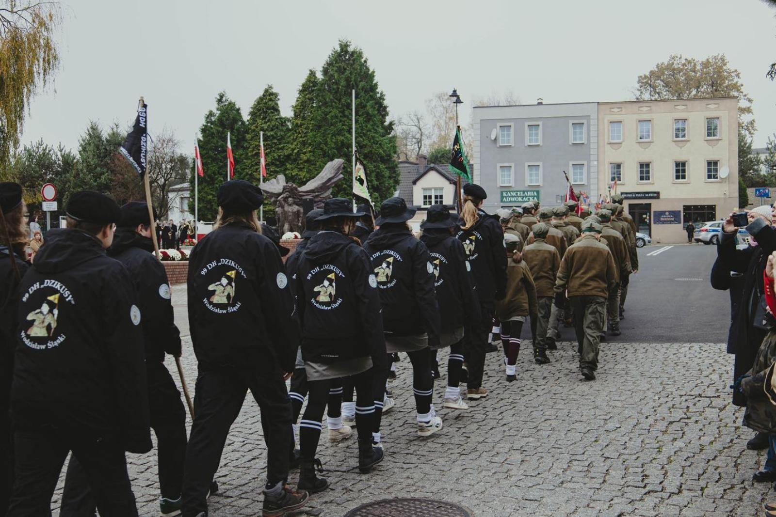 Zdjęcie w galerii na portalu naszwodzislaw.com: Miejskie obchody Święta Niepodległości w Wodzisławiu Śląskim [FOTO i WIDEO] wiadomości z regionu