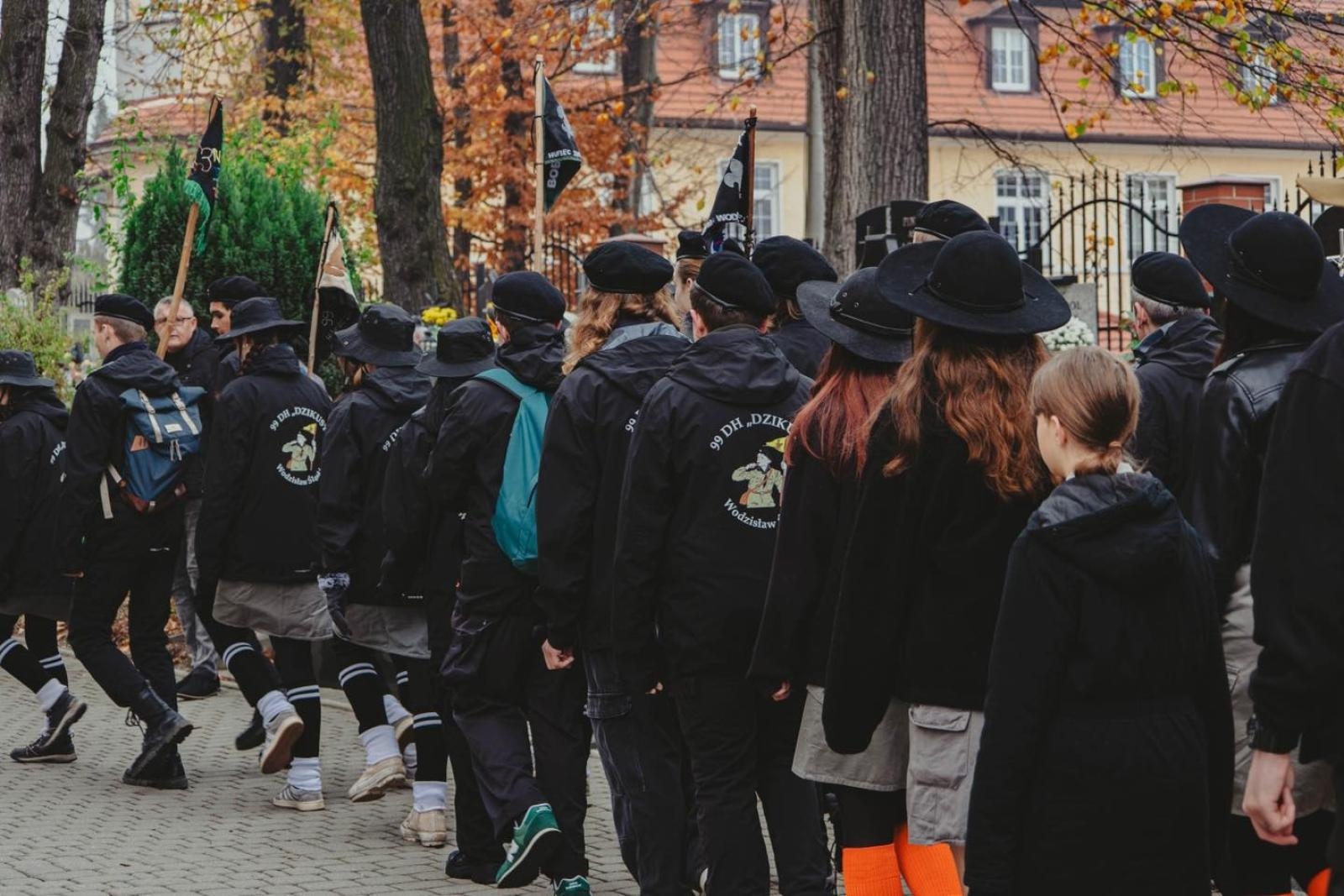 Zdjęcie w galerii na portalu naszwodzislaw.com: Miejskie obchody Święta Niepodległości w Wodzisławiu Śląskim [FOTO i WIDEO] wiadomości z regionu