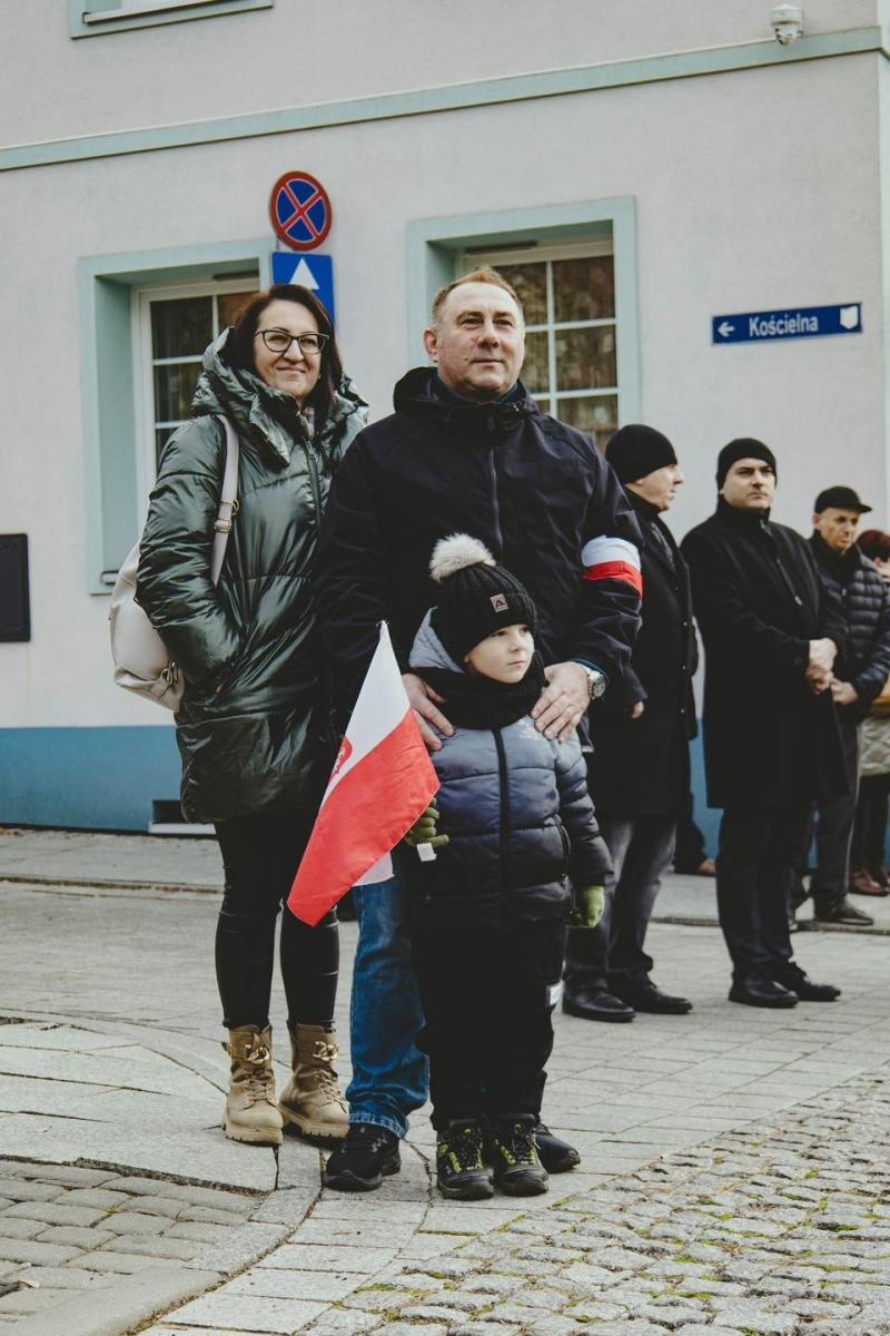 Zdjęcie w galerii na portalu naszwodzislaw.com: Miejskie obchody Święta Niepodległości w Wodzisławiu Śląskim [FOTO i WIDEO] wiadomości z regionu
