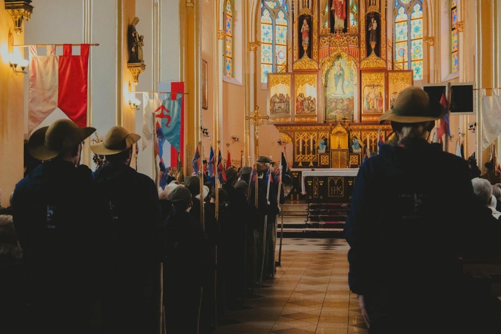 Zdjęcie w galerii na portalu naszwodzislaw.com: Miejskie obchody Święta Niepodległości w Wodzisławiu Śląskim [FOTO i WIDEO] wiadomości z regionu