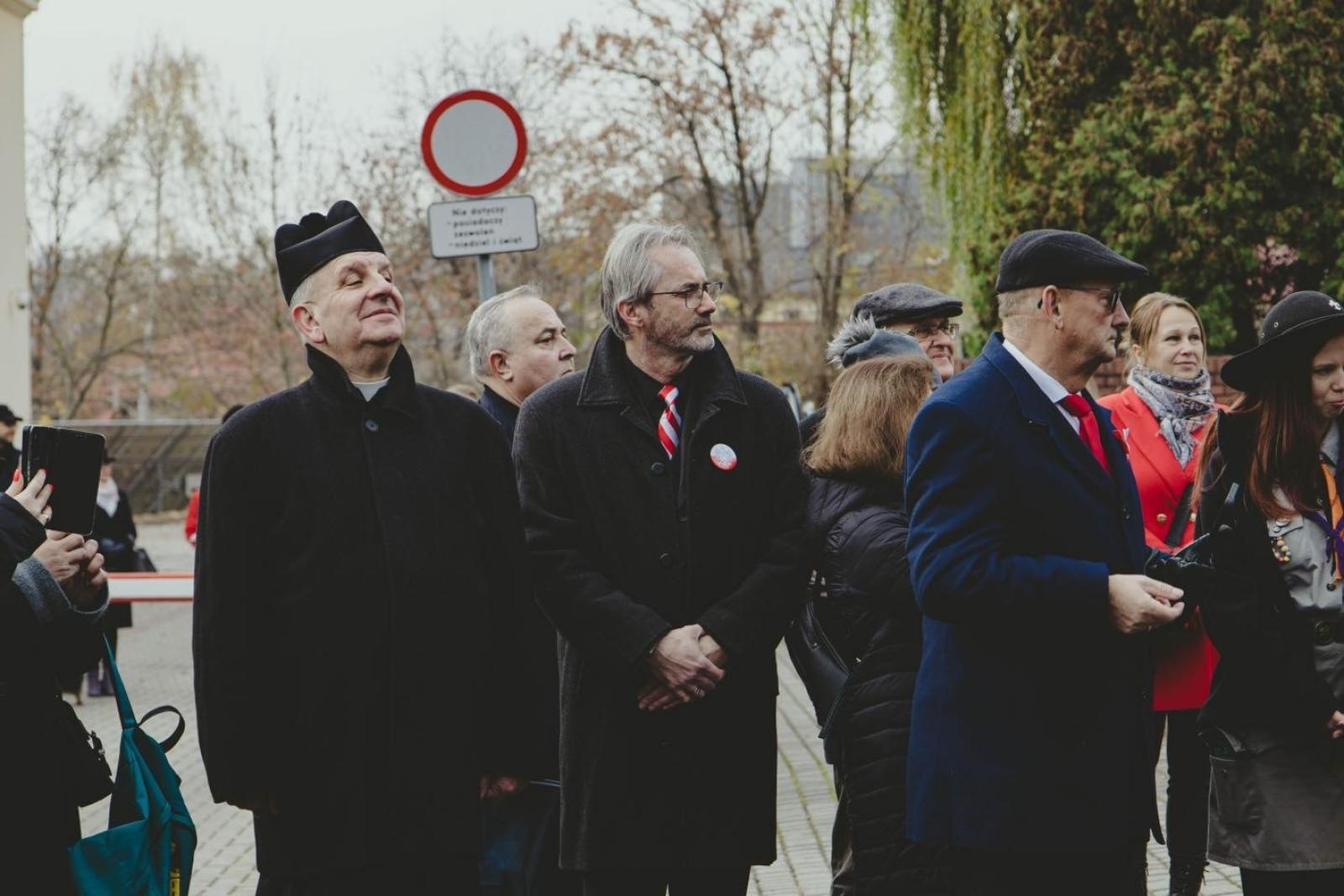 Zdjęcie w galerii na portalu naszwodzislaw.com: Miejskie obchody Święta Niepodległości w Wodzisławiu Śląskim [FOTO i WIDEO] wiadomości z regionu