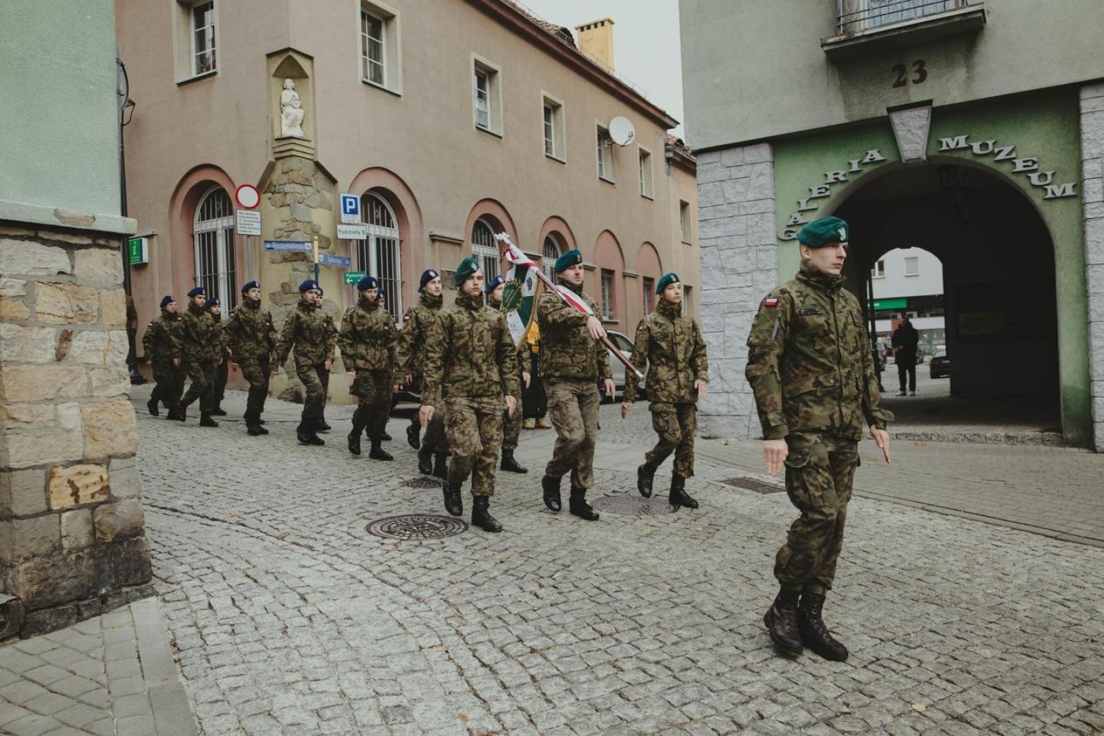 Zdjęcie w galerii na portalu naszwodzislaw.com: Miejskie obchody Święta Niepodległości w Wodzisławiu Śląskim [FOTO i WIDEO] wiadomości z regionu
