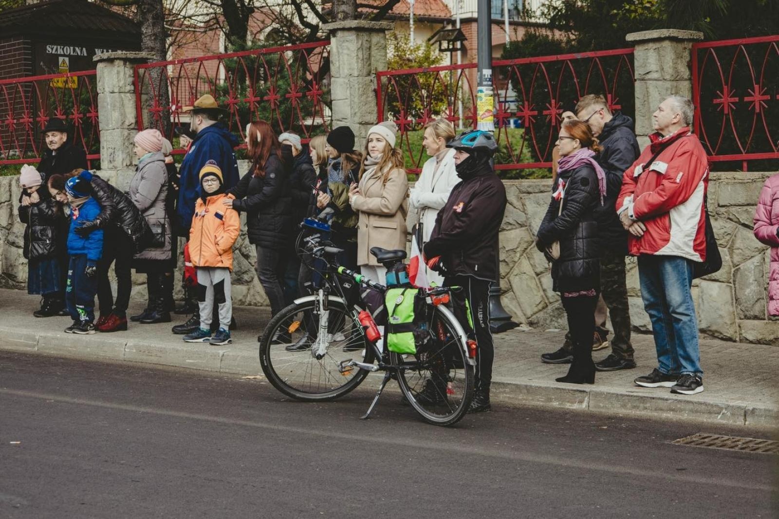 Zdjęcie w galerii na portalu naszwodzislaw.com: Miejskie obchody Święta Niepodległości w Wodzisławiu Śląskim [FOTO i WIDEO] wiadomości z regionu