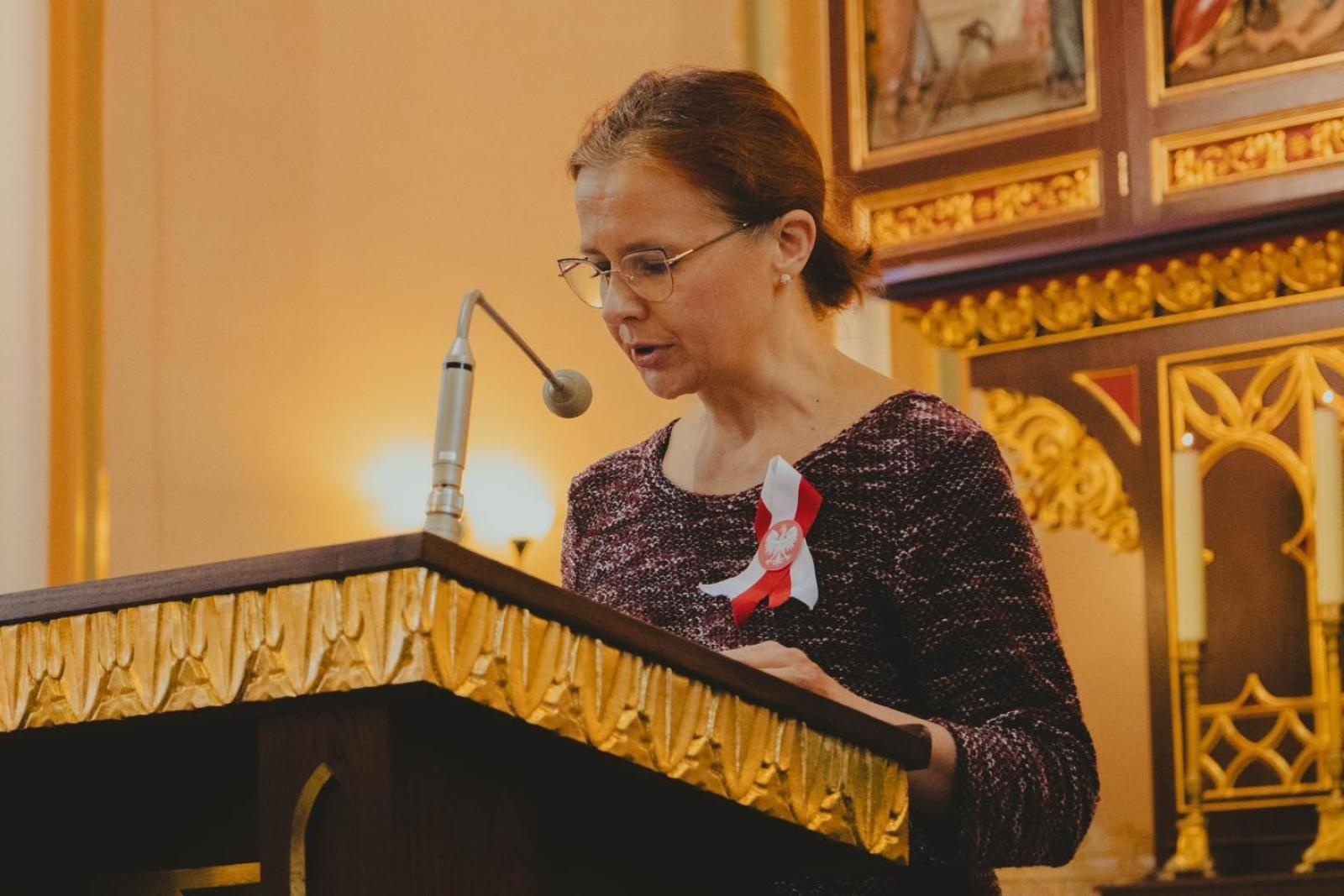 Zdjęcie w galerii na portalu naszwodzislaw.com: Miejskie obchody Święta Niepodległości w Wodzisławiu Śląskim [FOTO i WIDEO] wiadomości z regionu