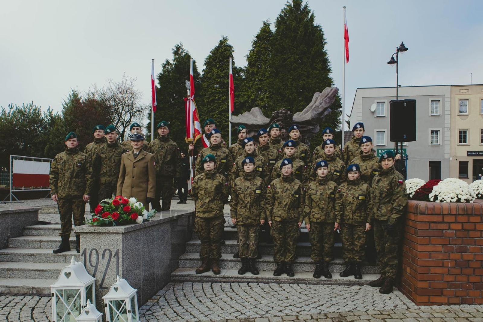 Zdjęcie w galerii na portalu naszwodzislaw.com: Miejskie obchody Święta Niepodległości w Wodzisławiu Śląskim [FOTO i WIDEO] wiadomości z regionu