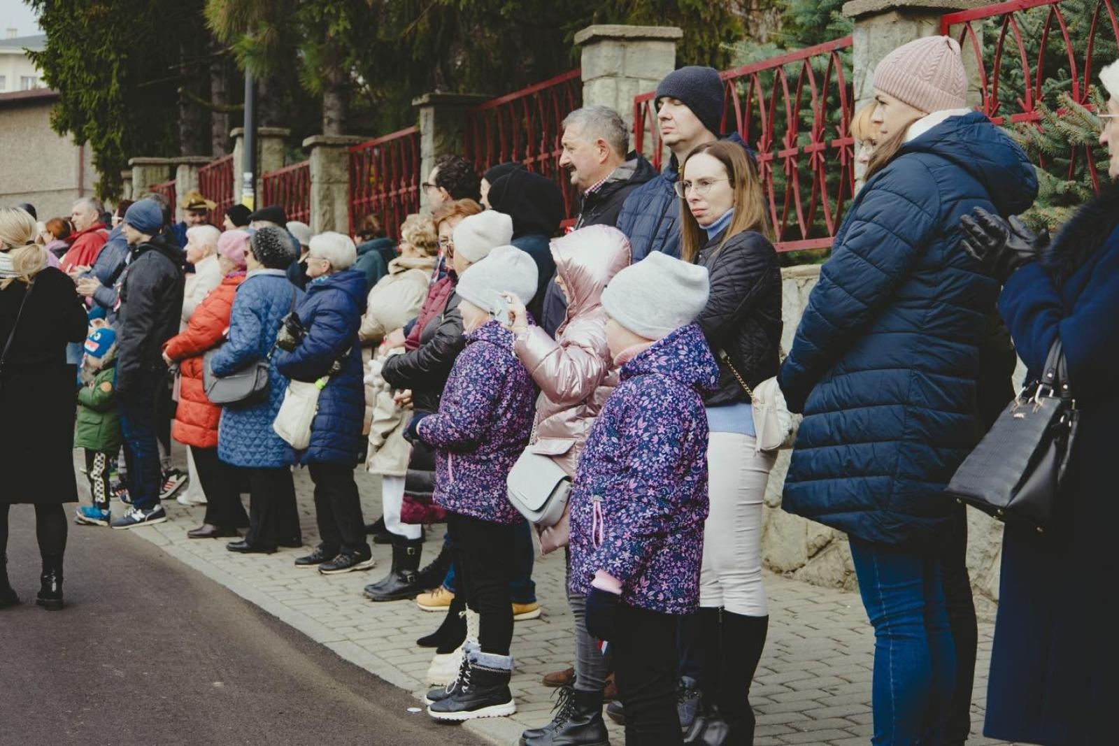 Zdjęcie w galerii na portalu naszwodzislaw.com: Miejskie obchody Święta Niepodległości w Wodzisławiu Śląskim [FOTO i WIDEO] wiadomości z regionu