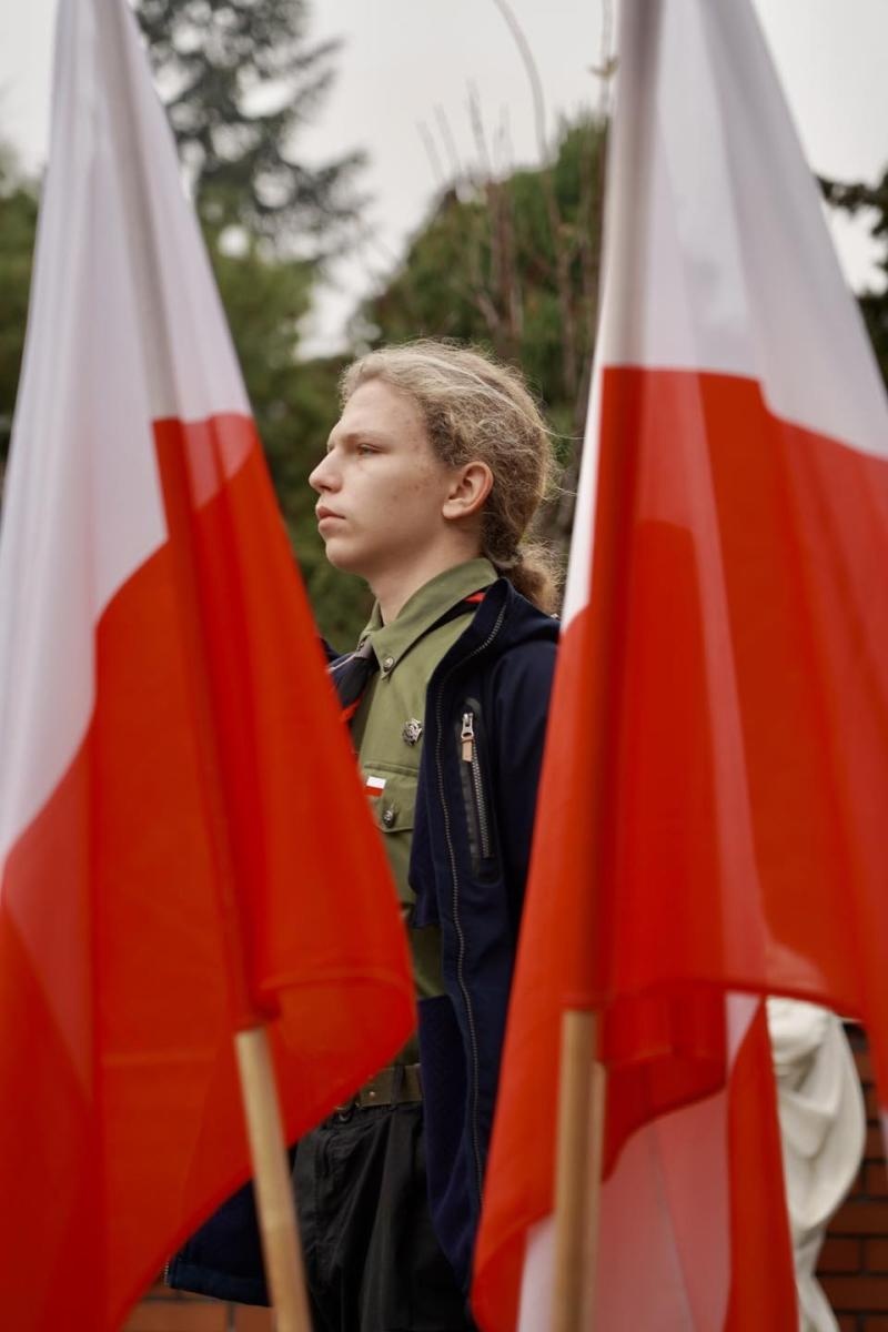 Zdjęcie w galerii na portalu naszwodzislaw.com: Dzień zadumy i pamięci. Obchody Święta Niepodległości w Rydułtowach [FOTO] wiadomości z regionu