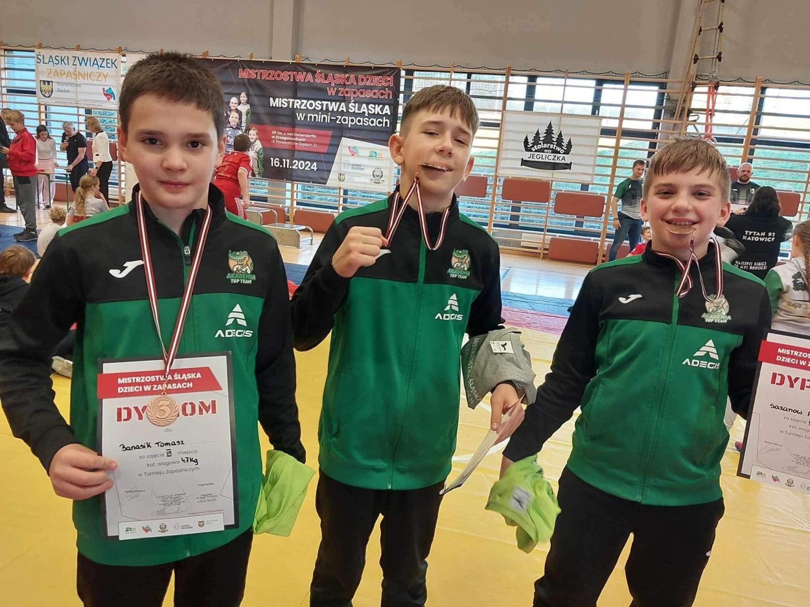 Zdjęcie w galerii na portalu naszwodzislaw.com: Udany występ zapaśników Akademii Sportowej Top Team na Mistrzostwach Śląska wiadomości z regionu