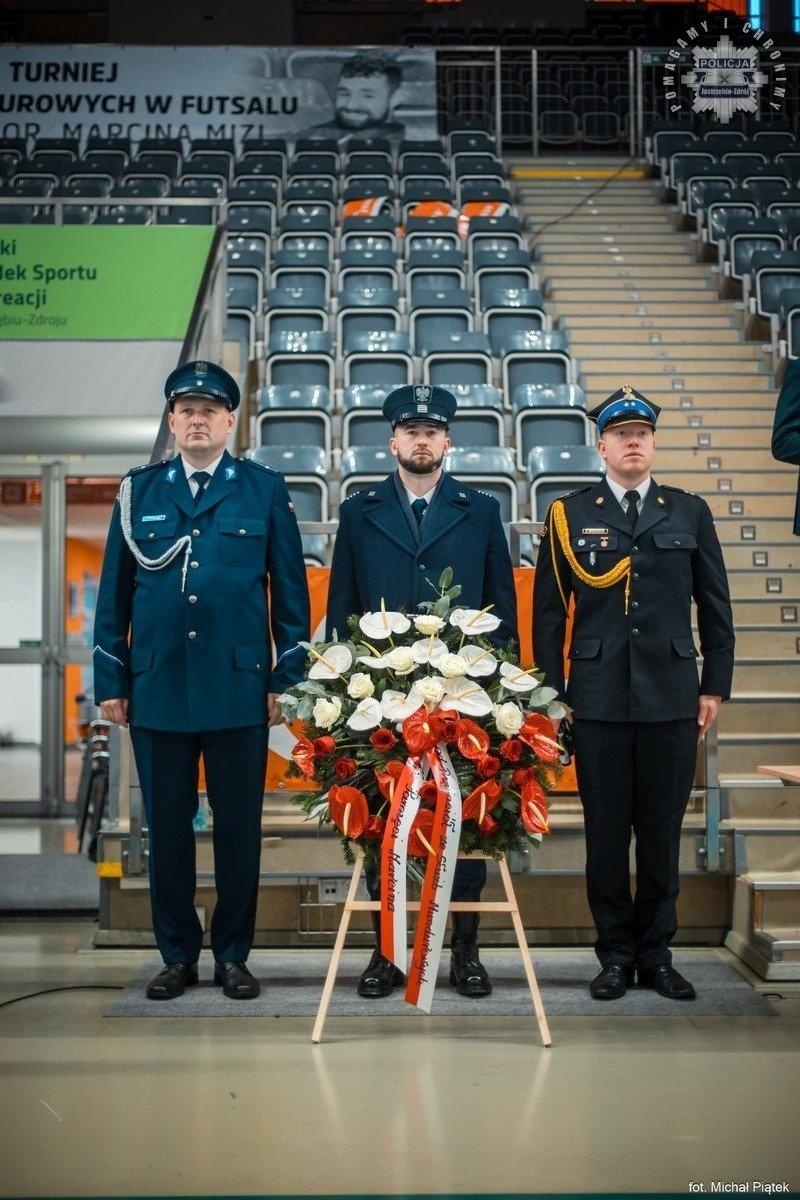 Zdjęcie w galerii na portalu naszwodzislaw.com: Turniej służb mundurowych w Jastrzębiu-Zdroju. Trzecie miejsce wodzisławskich policjantów wiadomości z regionu