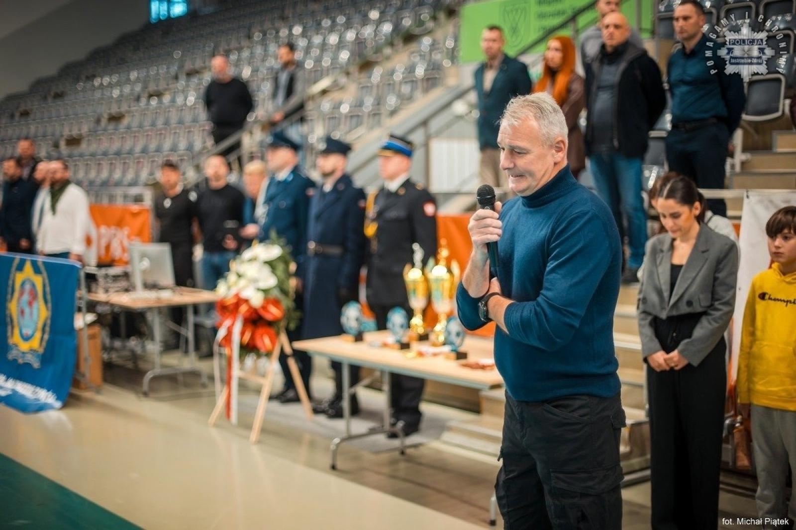 Zdjęcie w galerii na portalu naszwodzislaw.com: Turniej służb mundurowych w Jastrzębiu-Zdroju. Trzecie miejsce wodzisławskich policjantów wiadomości z regionu