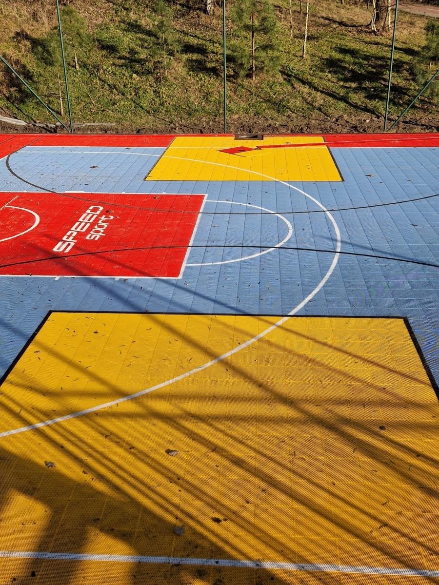 Zdjęcie w galerii na portalu naszwodzislaw.com: Wkrótce otwarcie boiska do koszykówki 3x3 wiadomości z regionu