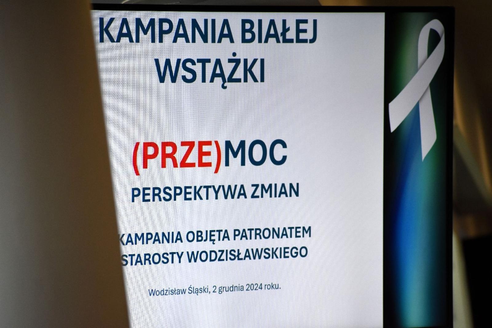 Zdjęcie w galerii na portalu naszwodzislaw.com: (PRZE)MOC. Perspektywa zmian. Konferencja w ramach kampanii Białej Wstążki wiadomości z regionu