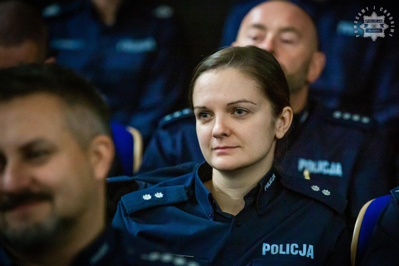 Zdjęcie w galerii na portalu naszwodzislaw.com: Konferencja Barierom na przekór w komendzie wojewódzkiej w Katowicach wiadomości z regionu