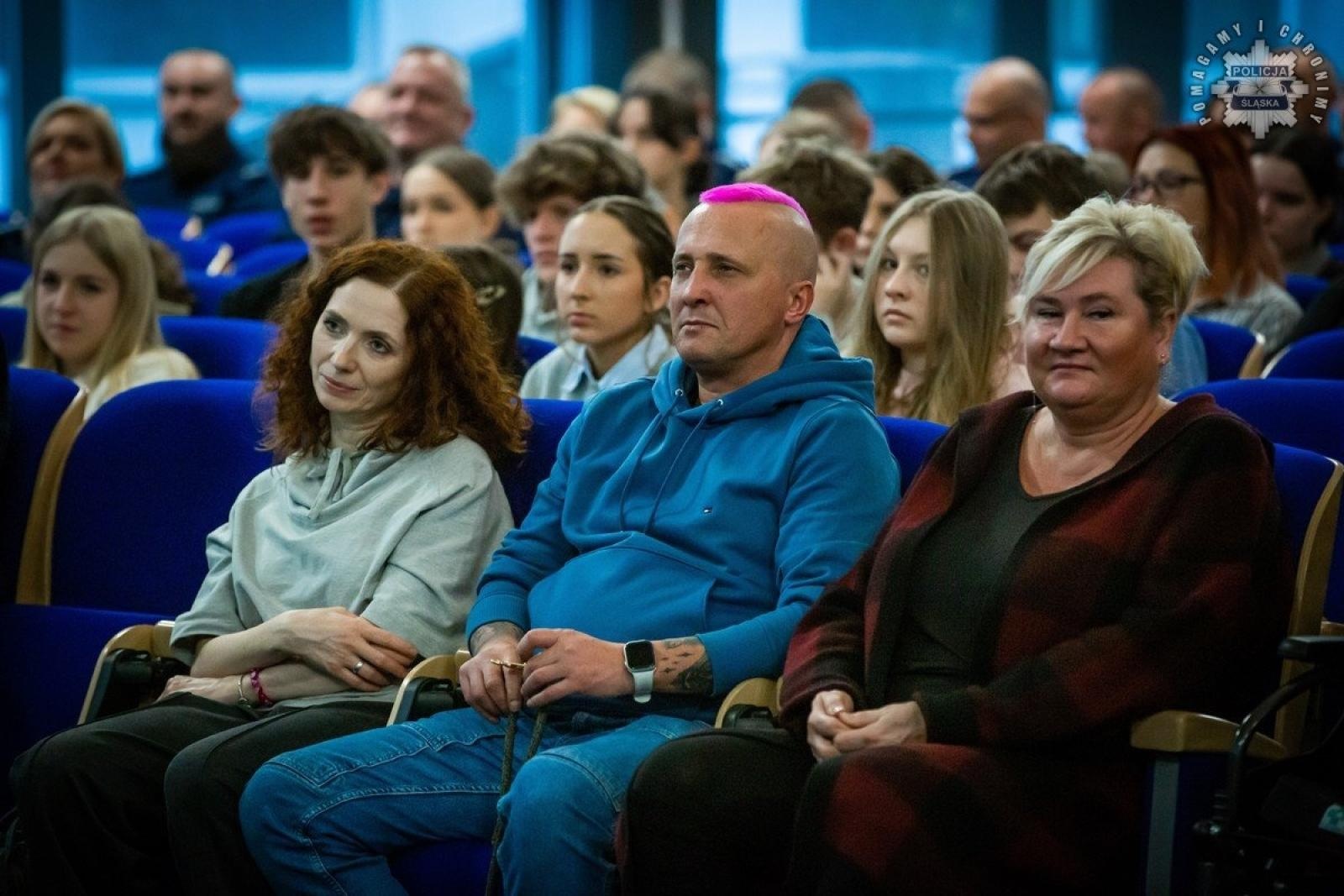 Zdjęcie w galerii na portalu naszwodzislaw.com: Konferencja Barierom na przekór w komendzie wojewódzkiej w Katowicach wiadomości z regionu