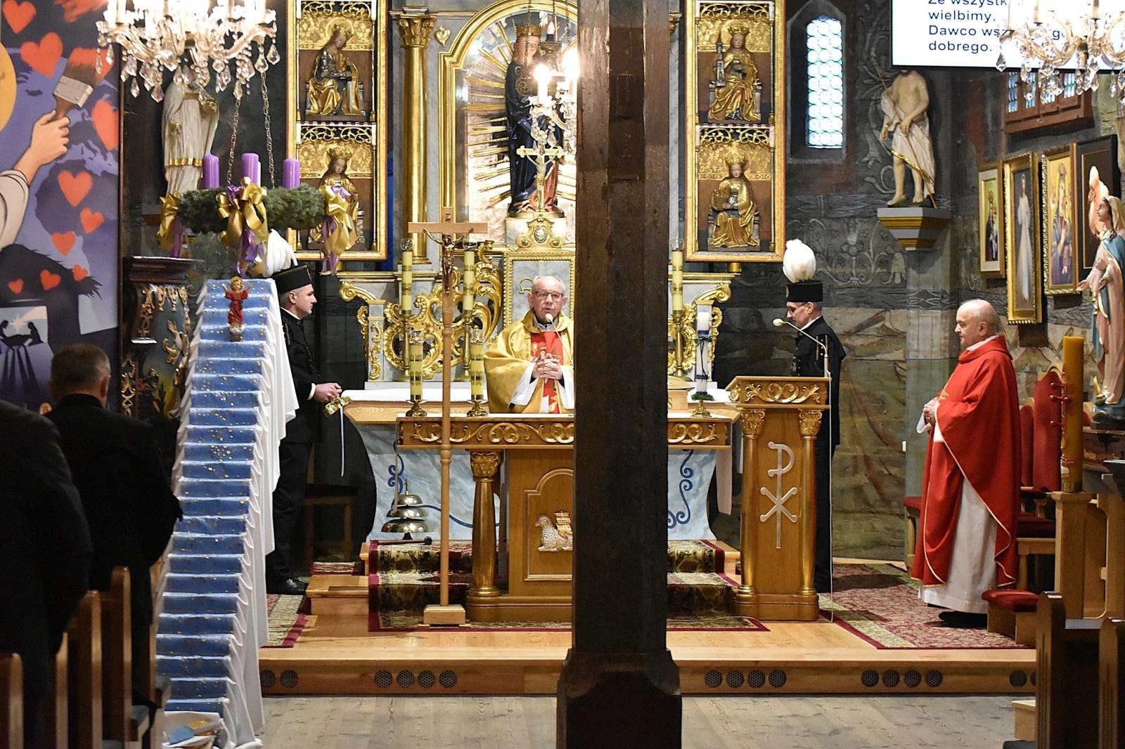 Zdjęcie w galerii na portalu naszwodzislaw.com: Górnicy świętowali Barbórkę. W Łaziskach swej patronce dziękowali już ponad 120 lat temu wiadomości z regionu