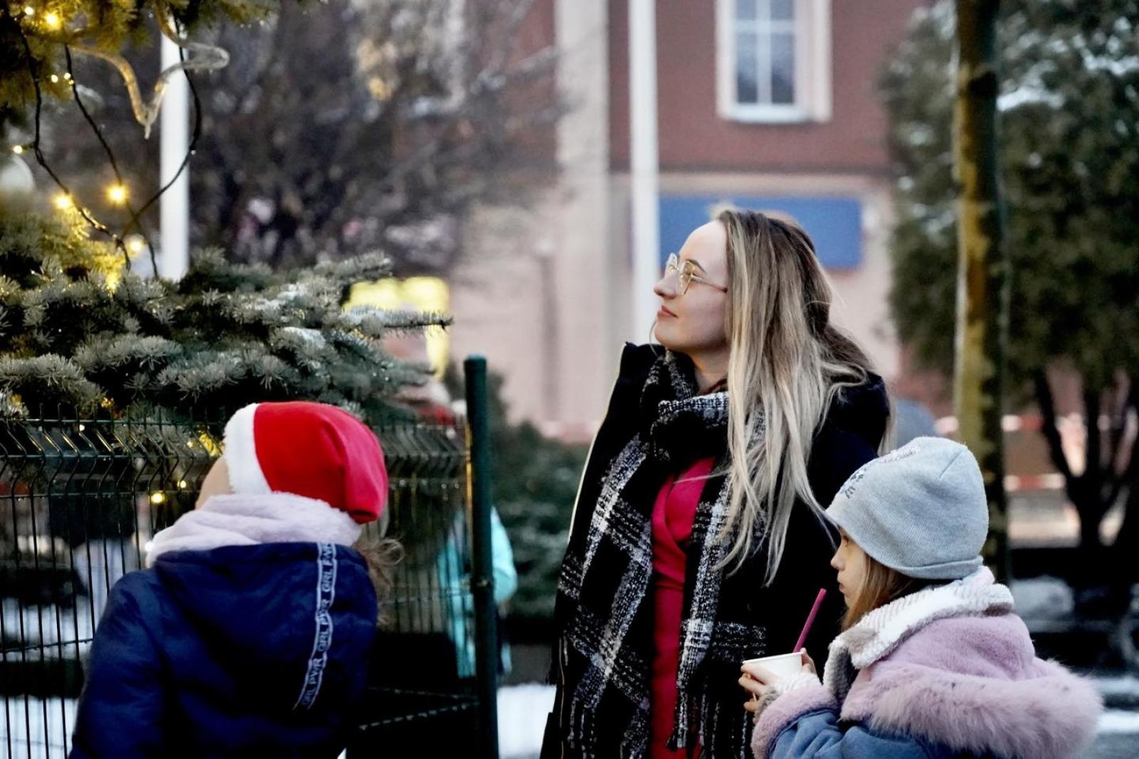 Zdjęcie w galerii na portalu naszwodzislaw.com: Rydułtowska choinka rozbłysła wiadomości z regionu