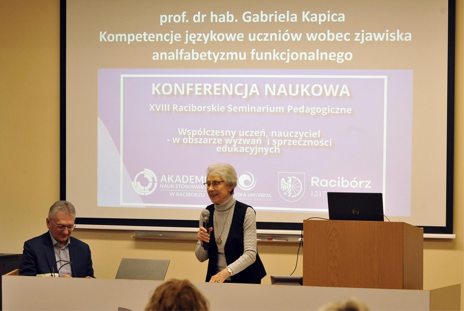 Zdjęcie w galerii na portalu naszwodzislaw.com: XVIII Raciborskie Seminarium Pedagogiczne: Refleksja nad wyzwaniami edukacji [FOTO i WIDEO] wiadomości z regionu