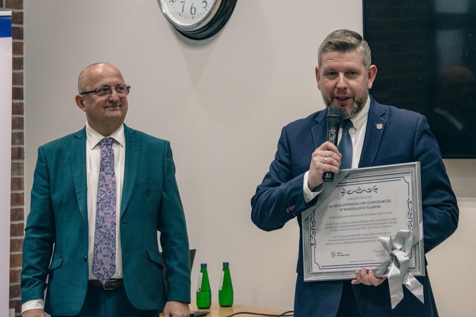 Zdjęcie w galerii na portalu naszwodzislaw.com: Izba Gospodarcza w Wodzisławiu Śląskim ma już dwadzieścia lat wiadomości z regionu