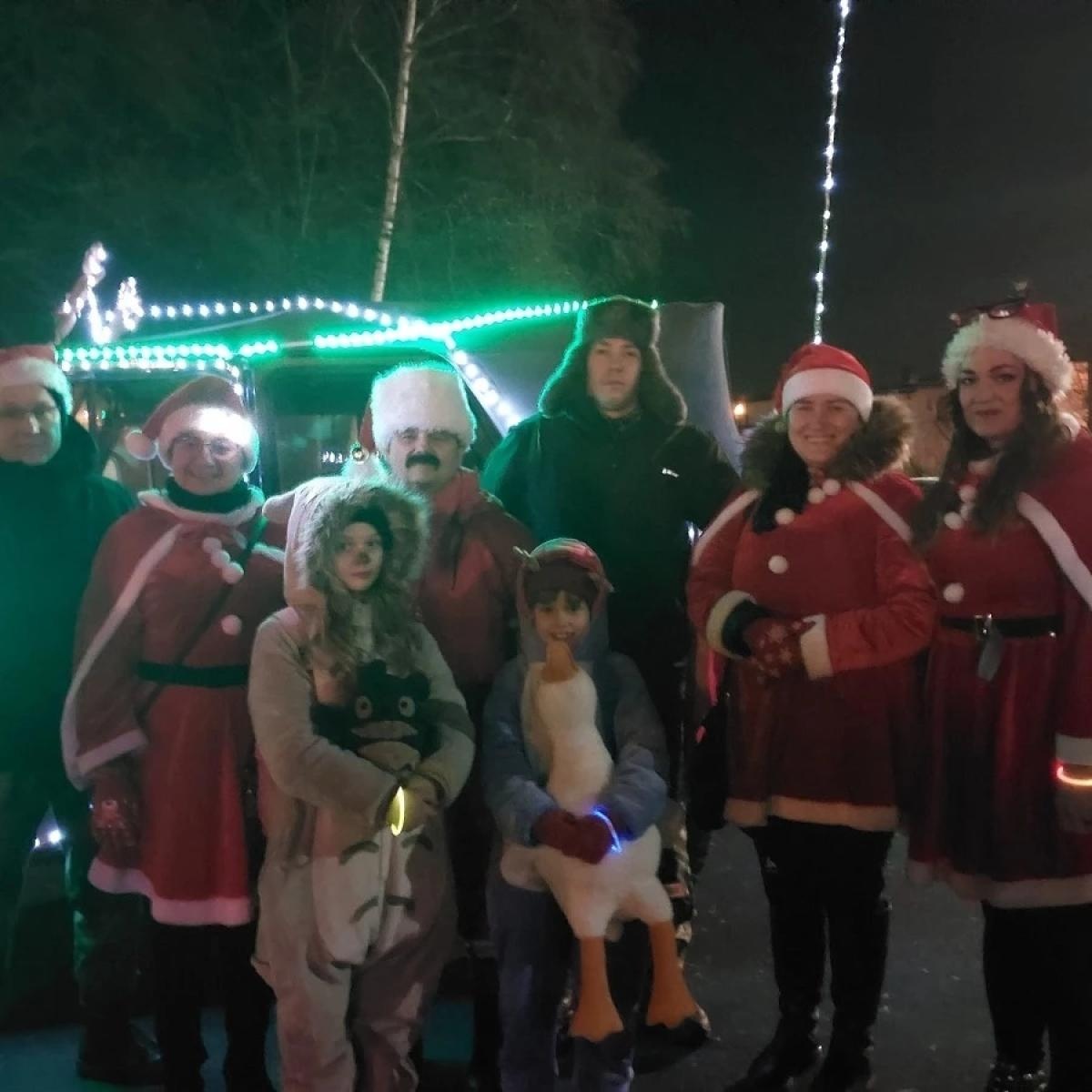 Zdjęcie w galerii na portalu naszwodzislaw.com: Sylwester pod chmurką z Radą Sołecką Mszany wiadomości z regionu