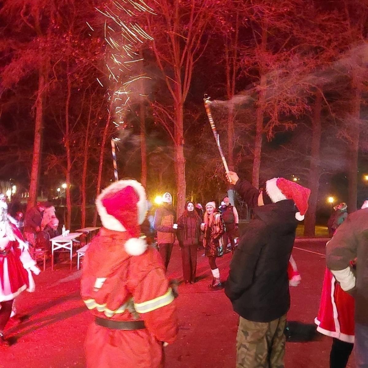 Zdjęcie w galerii na portalu naszwodzislaw.com: Sylwester pod chmurką z Radą Sołecką Mszany wiadomości z regionu