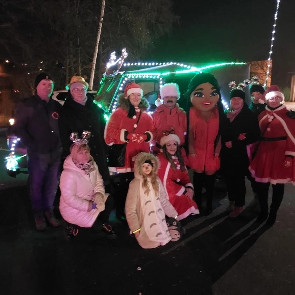 Zdjęcie w galerii na portalu naszwodzislaw.com: Sylwester pod chmurką z Radą Sołecką Mszany wiadomości z regionu