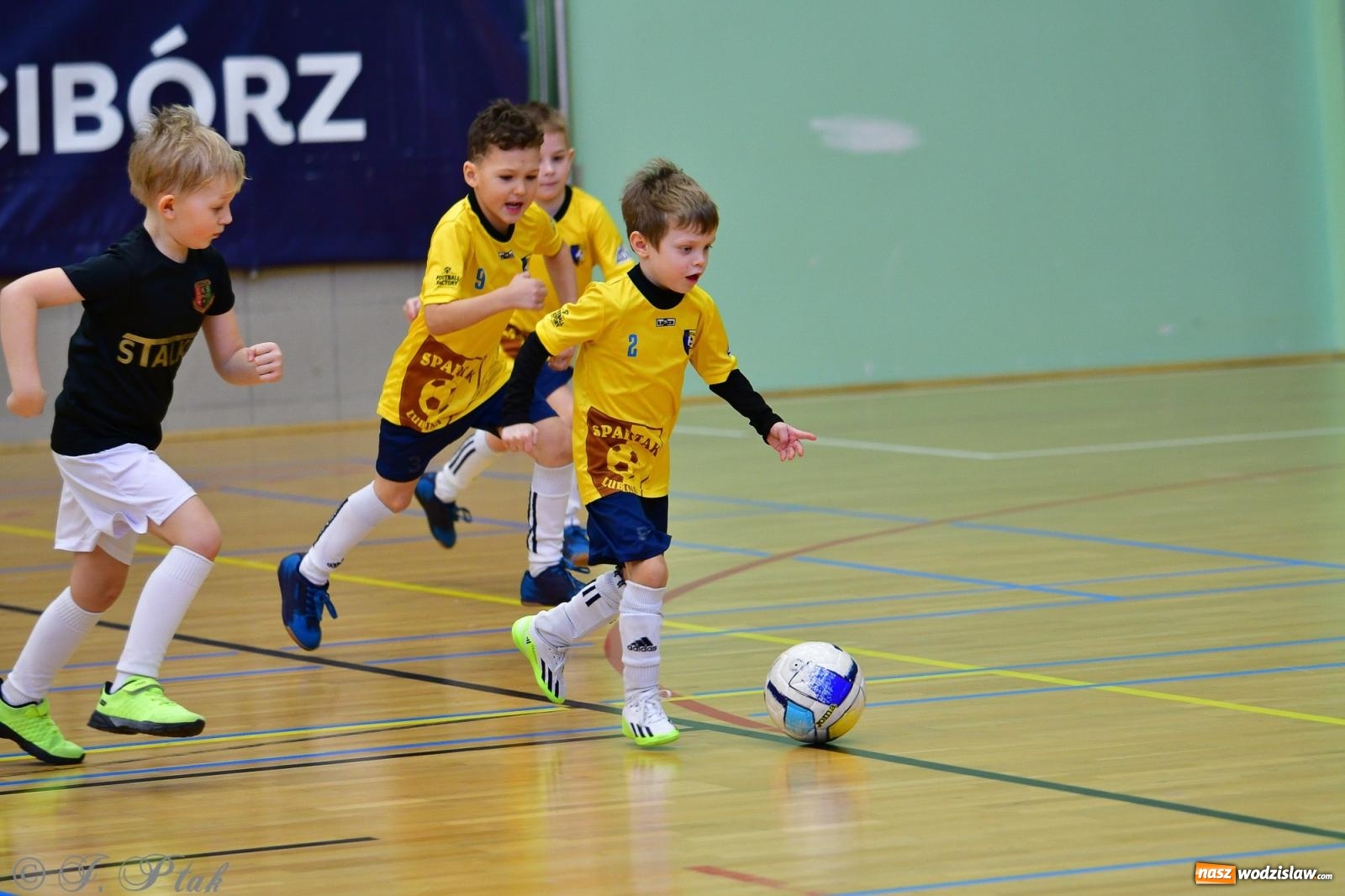 Zdjęcie w galerii na portalu naszwodzislaw.com: Junior Futsal Cup. Zmagania skrzatów z regionu w Raciborzu [FOTO] wiadomości z regionu
