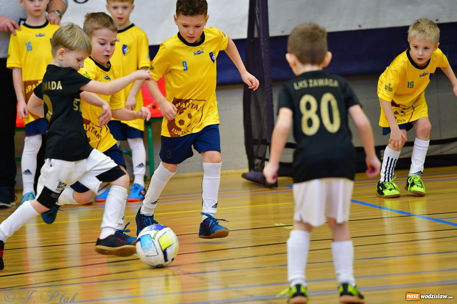 Zdjęcie w galerii na portalu naszwodzislaw.com: Junior Futsal Cup. Zmagania skrzatów z regionu w Raciborzu [FOTO] wiadomości z regionu