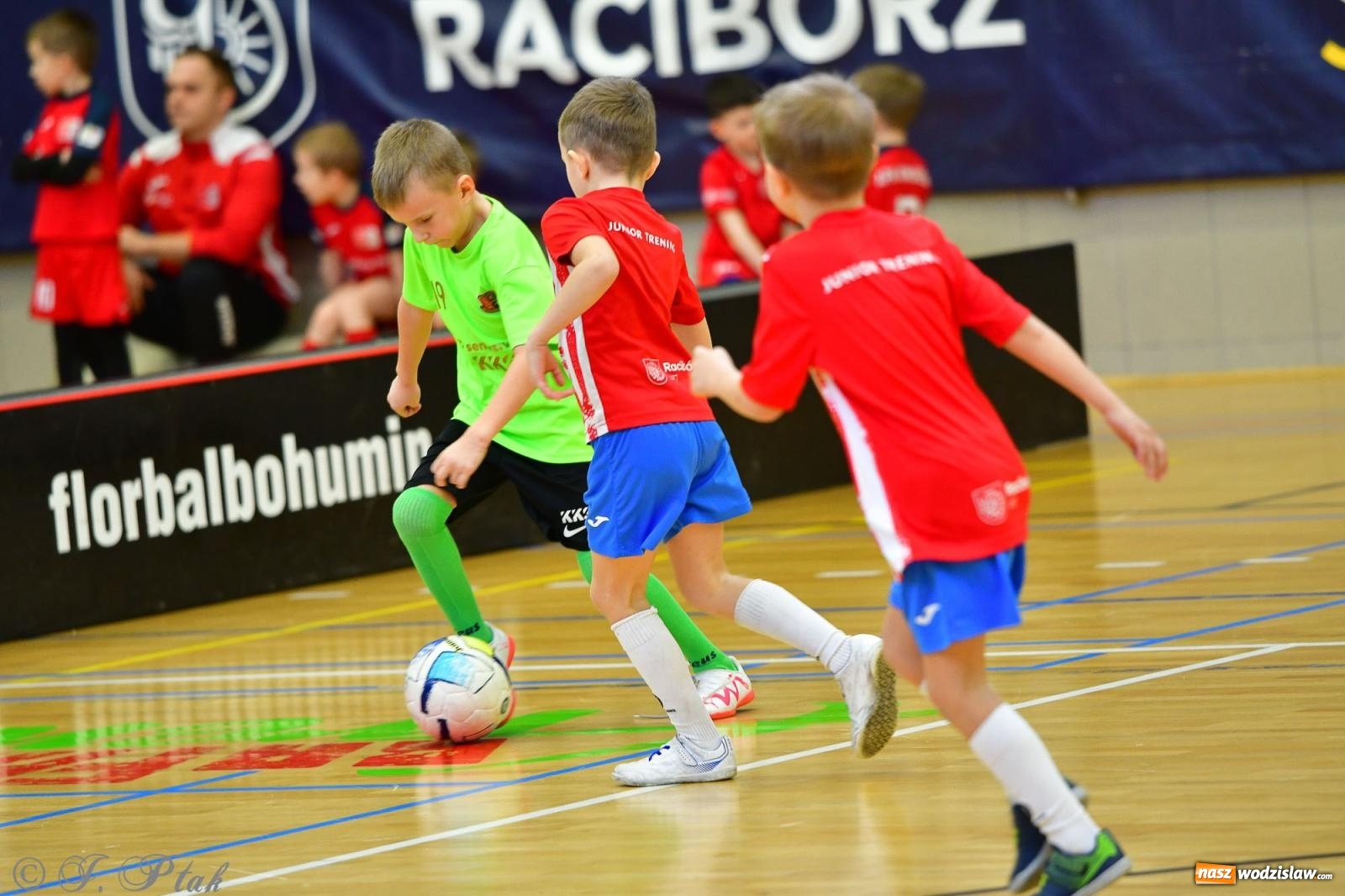 Zdjęcie w galerii na portalu naszwodzislaw.com: Junior Futsal Cup. Zmagania skrzatów z regionu w Raciborzu [FOTO] wiadomości z regionu