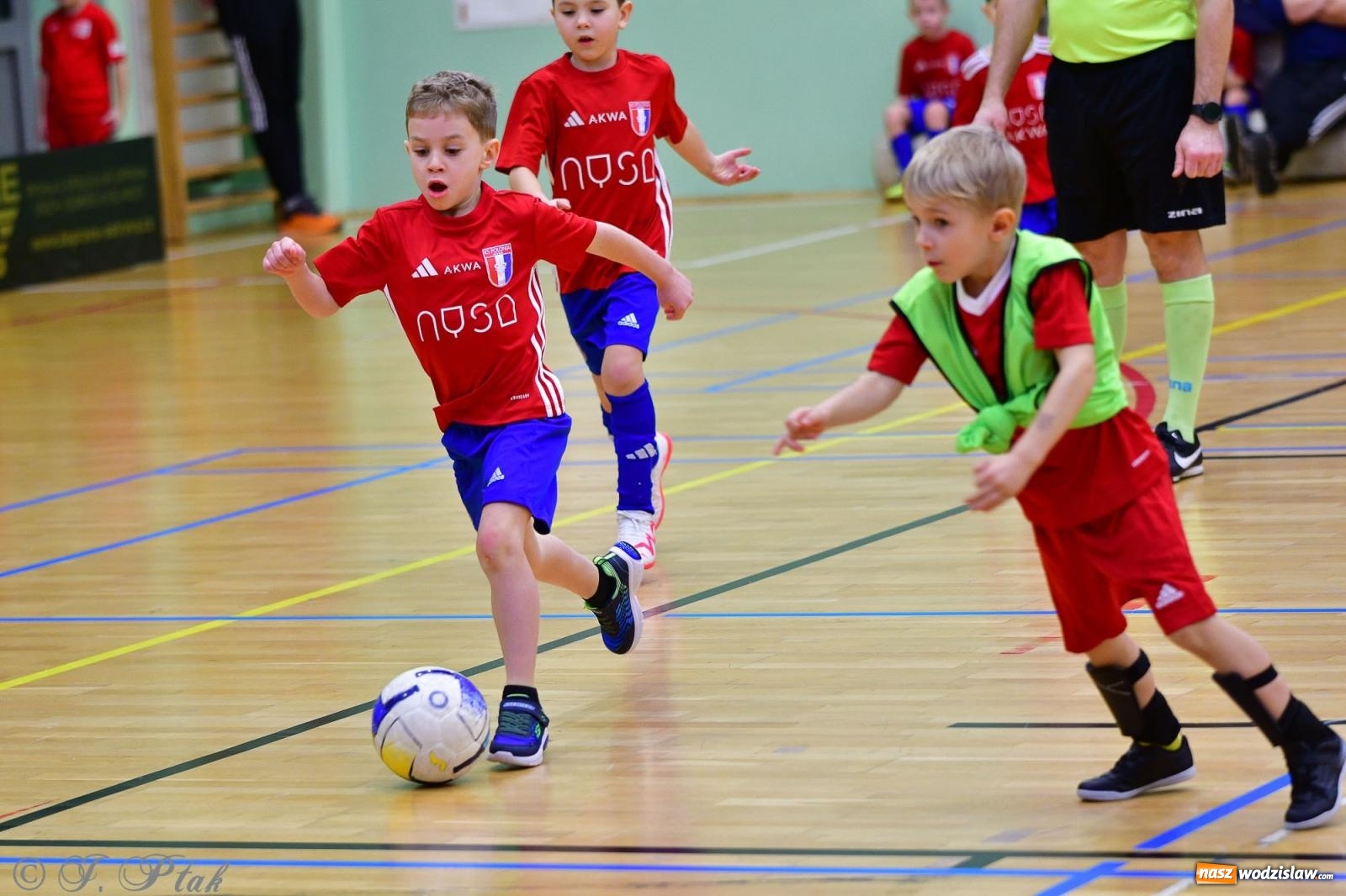 Zdjęcie w galerii na portalu naszwodzislaw.com: Junior Futsal Cup. Zmagania skrzatów z regionu w Raciborzu [FOTO] wiadomości z regionu