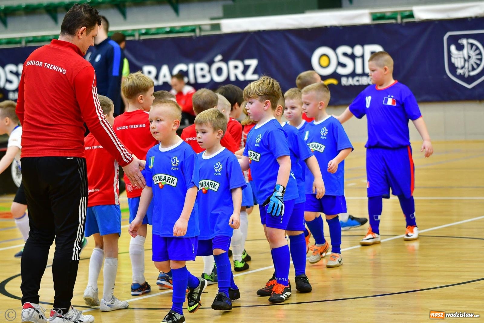Zdjęcie w galerii na portalu naszwodzislaw.com: Junior Futsal Cup. Zmagania skrzatów z regionu w Raciborzu [FOTO] wiadomości z regionu