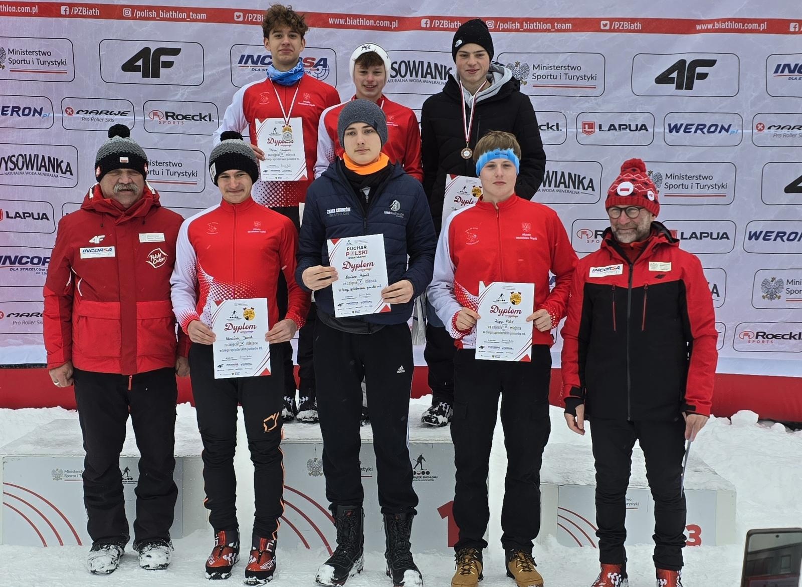 Zdjęcie w galerii na portalu naszwodzislaw.com: Sukcesy UKS Strzał Wodzisław na Pucharze Polski w Biathlonie w Jakuszycach wiadomości z regionu